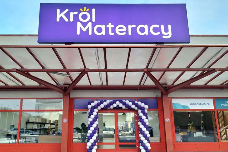 Salon Król Materacy Salon Gorzów Wielkopolski 